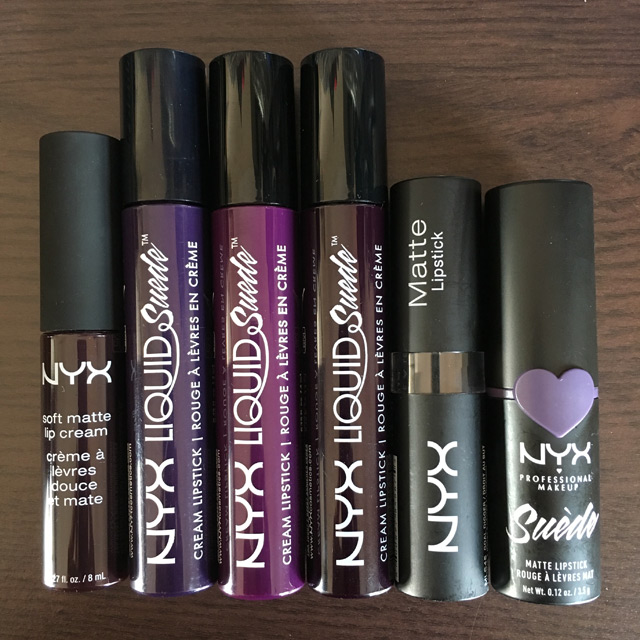 Dark Lipsticks (NYX)