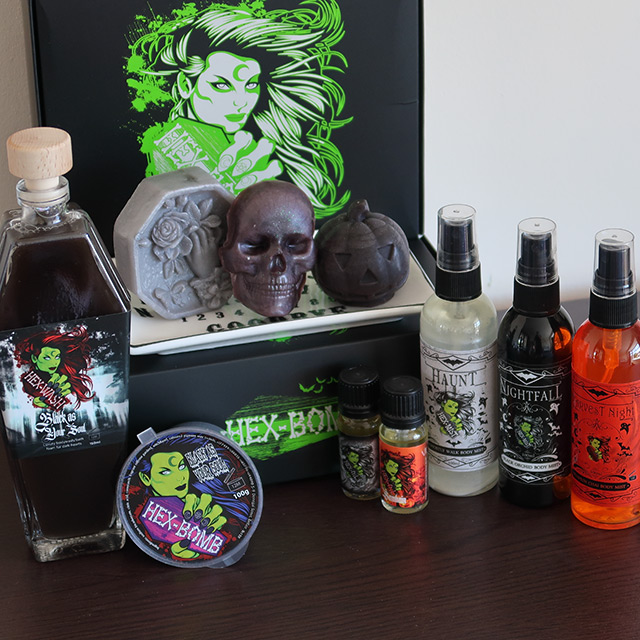 Gothic Bath Bomb & Body Products (Hexbomb)