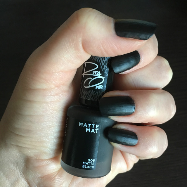 Rimmel's Rita Ora Shades of Black Nail Polish