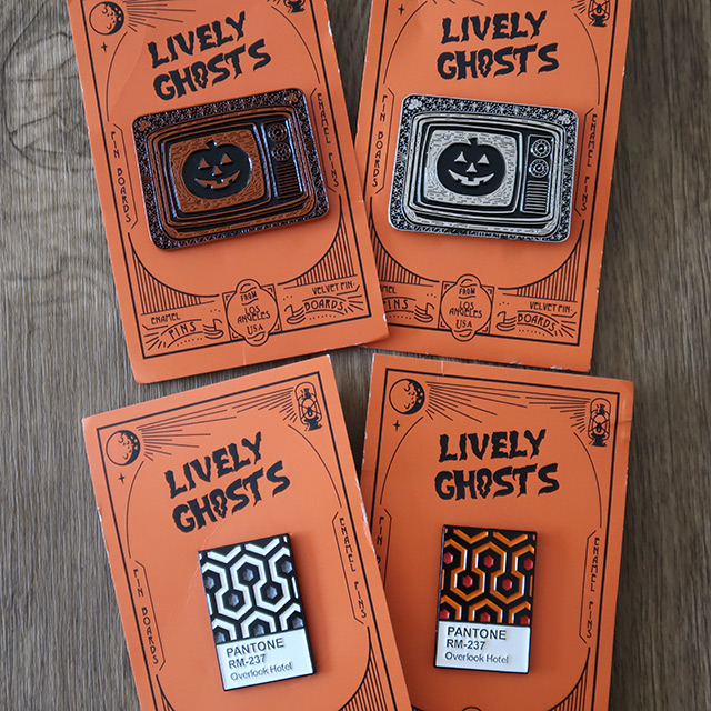 Gothic pins by Lively Ghosts