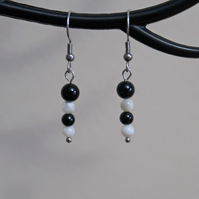 Earrings to match the Skull necklace